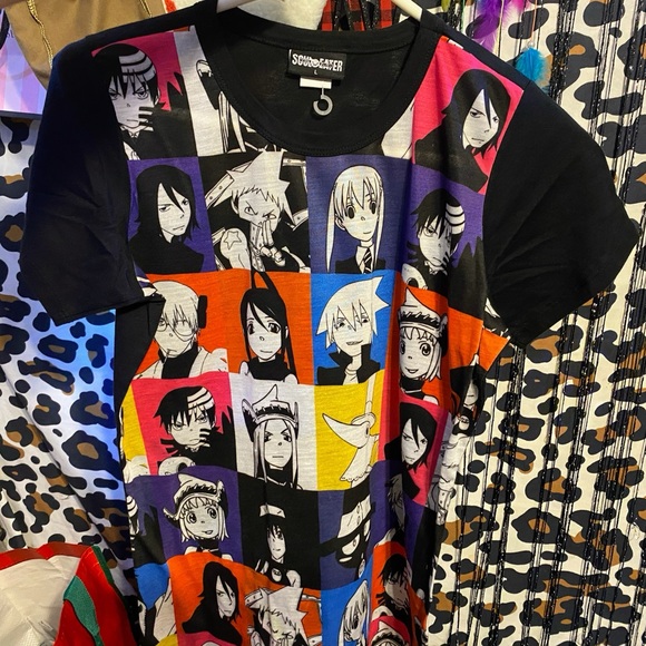 SOUL EATER T-SHIRT WITH ALL THE CHARACTERS ON FRONT - Picture 5 of 8